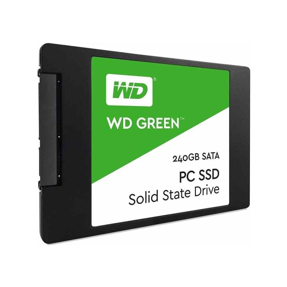 SSD 240GB WD Green 2,5" 465MBs/540MBs