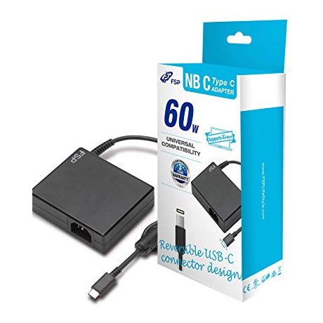 Sülearvuti laadija 60W Fortron USB-C