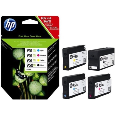 Tint HP 950XL ja 951XL Multipack