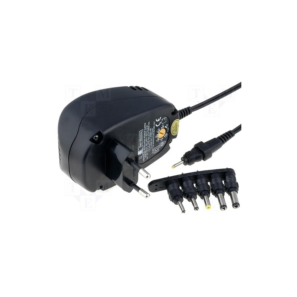 Toiteplokk univers. 1,5-12V 500mA stabil