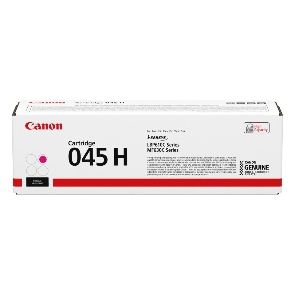 Tooner Canon 045H Magenta 2200 lehte