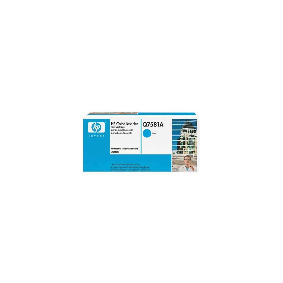 Tooner HP Q7581A 503A cyan