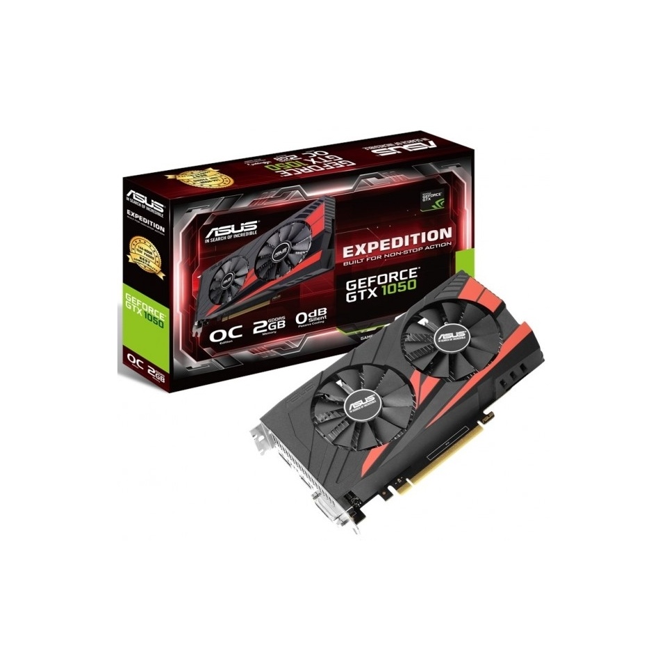 VGA GF GTX1050 2GB GDDR5 Asus OC Edition
