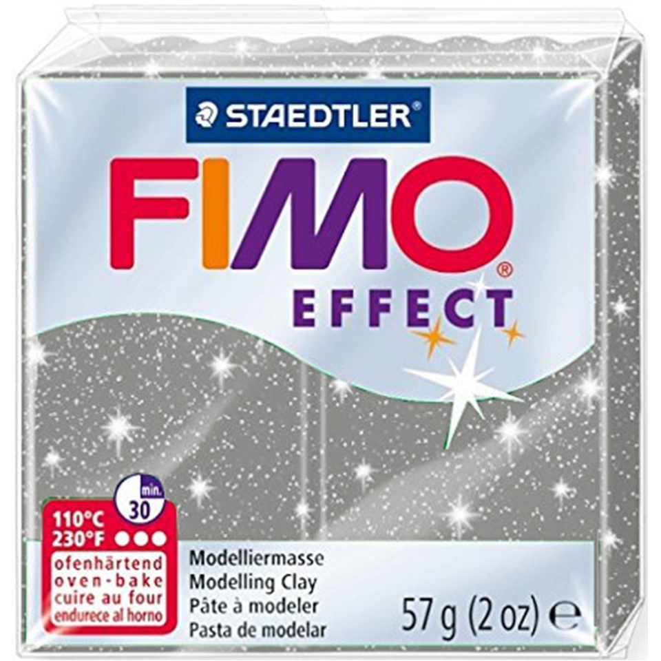 Voolimissavi Fimo Effect hõbe glitter