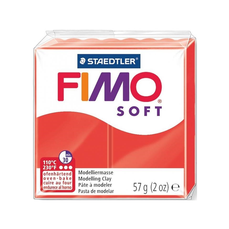 Voolimissavi Fimo Soft erepunane