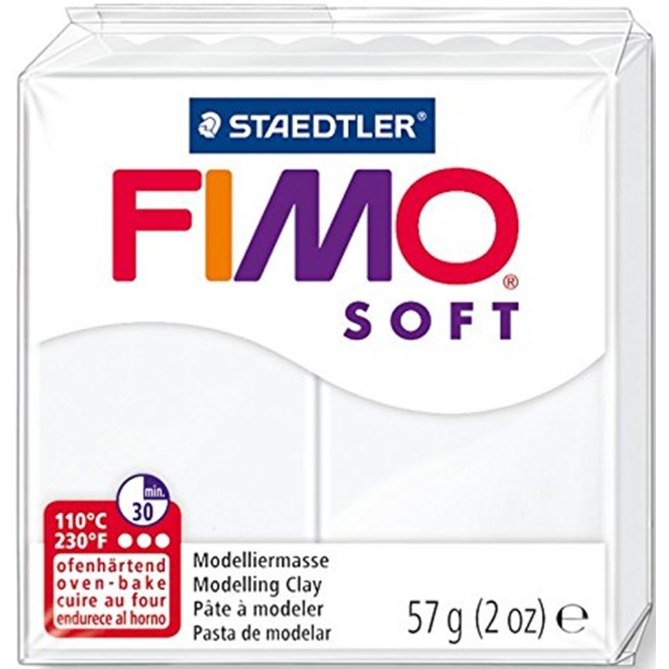 Voolimissavi Fimo Soft valge