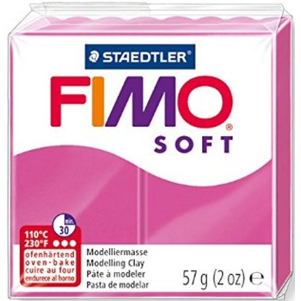 Voolimissavi Fimo Soft vaarikapunane