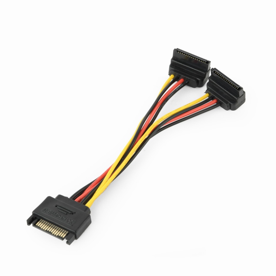 Kaabel SATA toite to 2x Sata 15pin