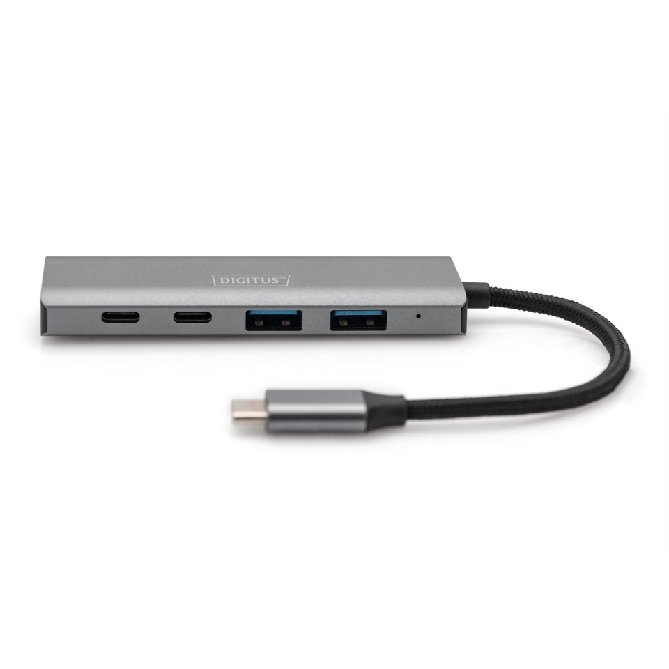 USB-C HUB 4-porti Digitus 2xUSB+2xUSB-C