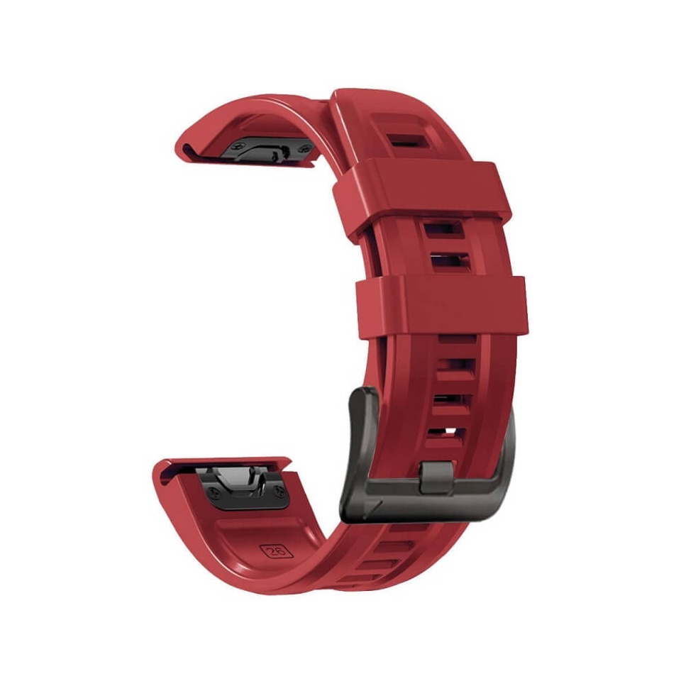 Garmin Fenix 5/6/7 rihm Red 22mm