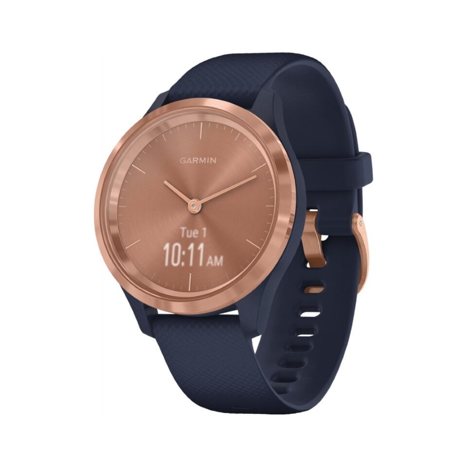 Garmin Vivomove 3S Rose Gold/Navy Silico