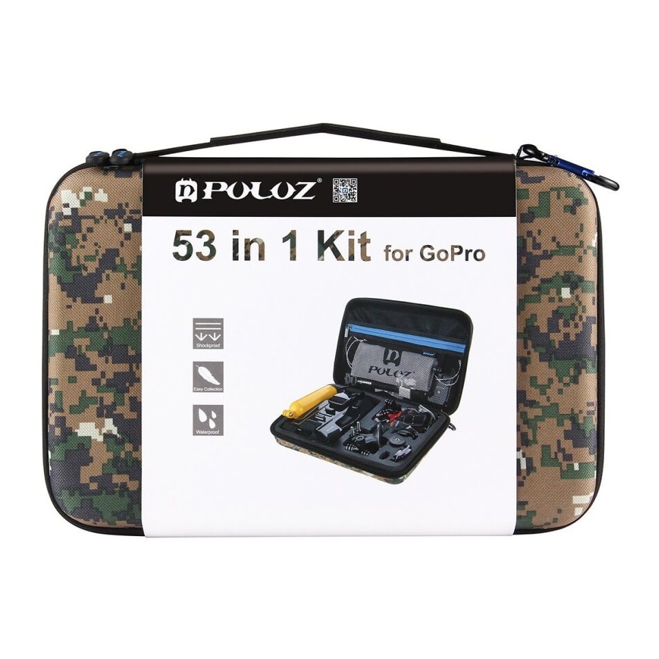 GoPro 53 in 1 kmpl. Puluz Camo