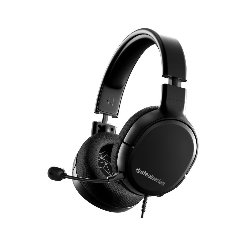 Kõrvaklapid+mikr SteelSeries Arctis1 mus