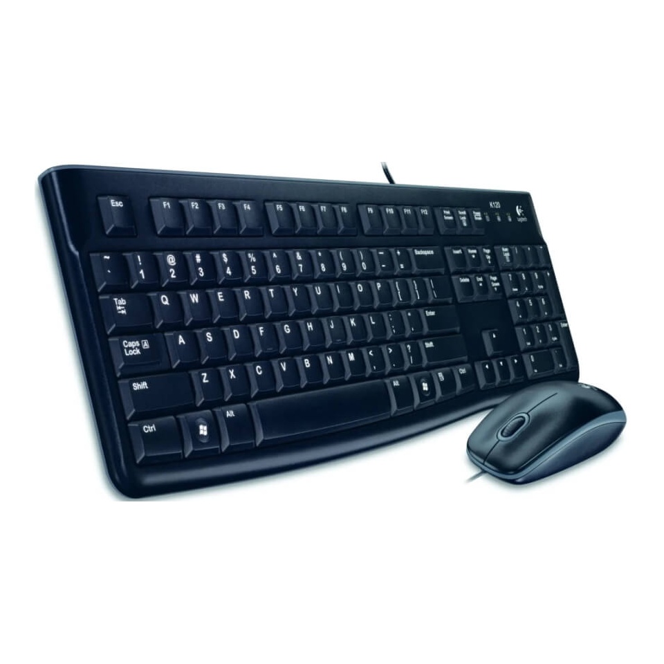 Klaviatuur ja Hiir Logitech MK120 Nordic komplekt