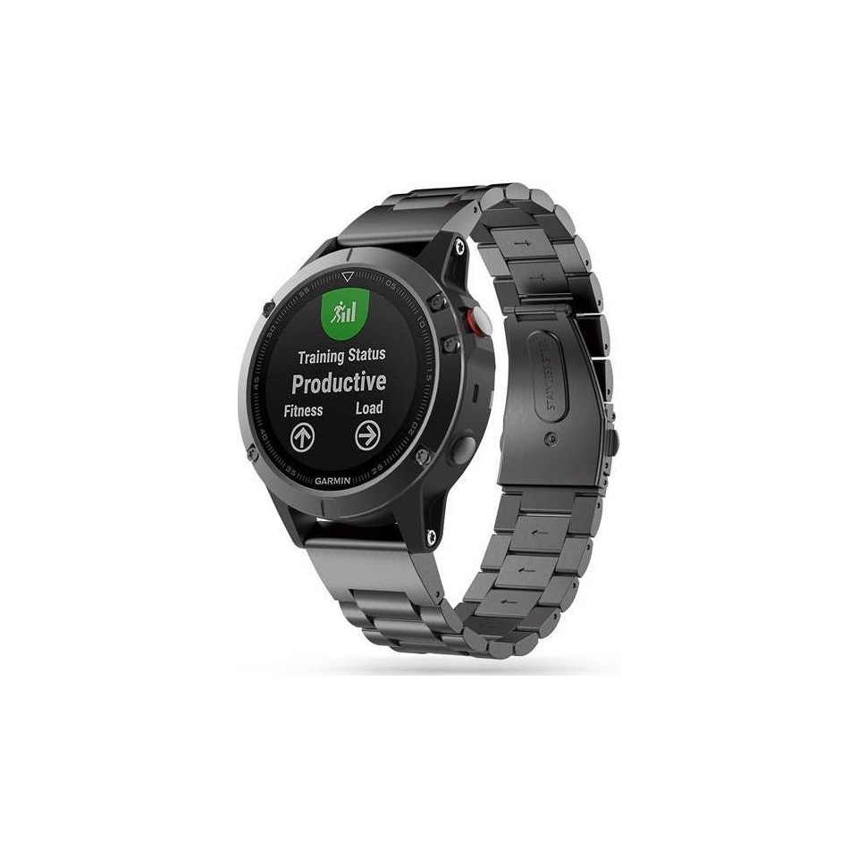 Garmin Fenix 5/6/7 rihm Stainless 22mm