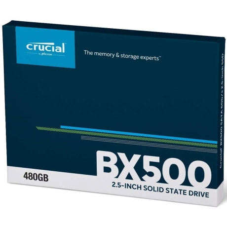 SSD 480GB Crucial BX500 2,5"