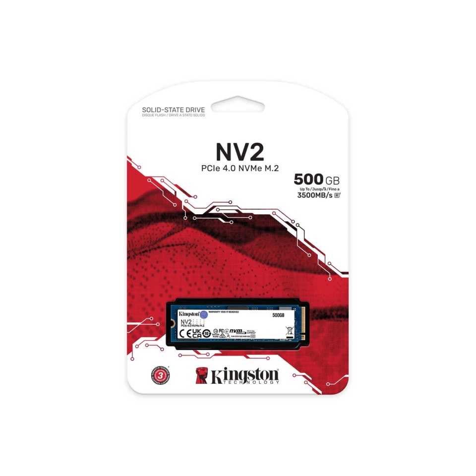 SSD 500GB Kingston NV2 M.2 2280 NVMe