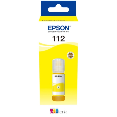 Tint Epson 112 Yellow 70ml kollane