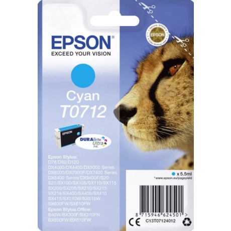 Tint Epson T0712 Cyan