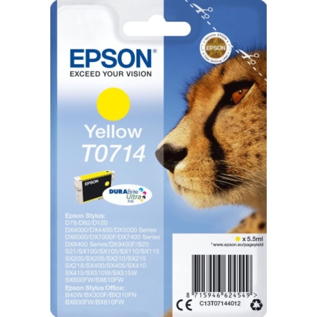 Tint Epson T0714 Yellow