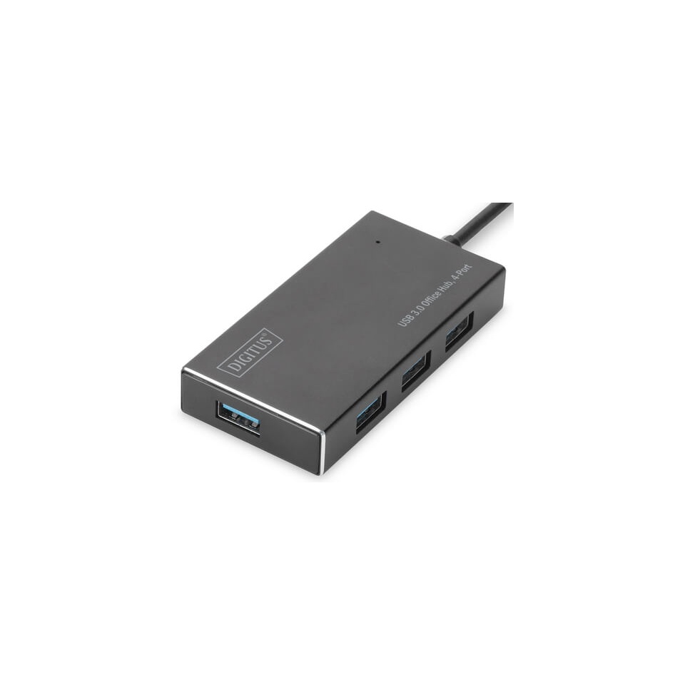 USB HUB 4-porti Digitus USB3.0 toitega