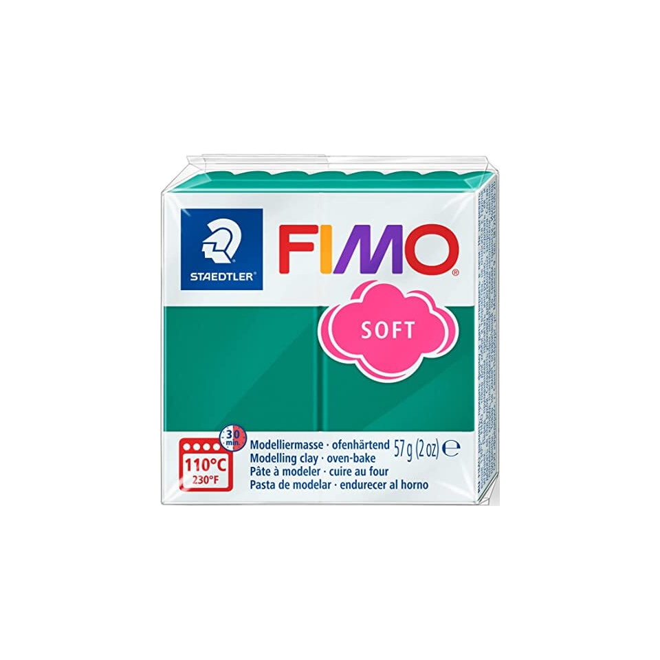 Voolimissavi Fimo Soft smaragdroheline