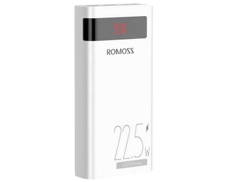 Akupank Romoss Sense 8P+ 30000mAh Valge