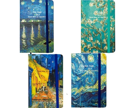 Jooneline märkmik A6 Vincent van Gogh 80lk