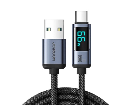 Kaabel USB-C-USB 66W 1,2m Joyroom LED