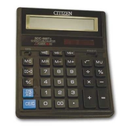 Kalkulaator Citizen SDC-888XBK- must