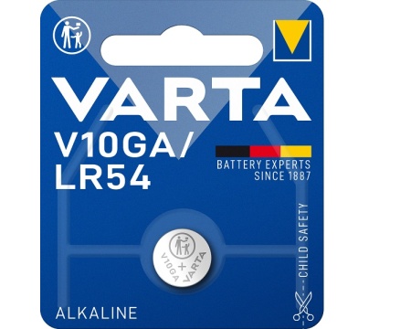  Patarei LR54 LR1130 AG10 89A 1,5V 1tk