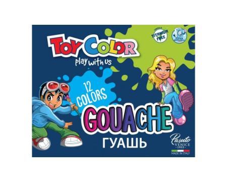  Guaššvärvid ToyColor 12 värvi