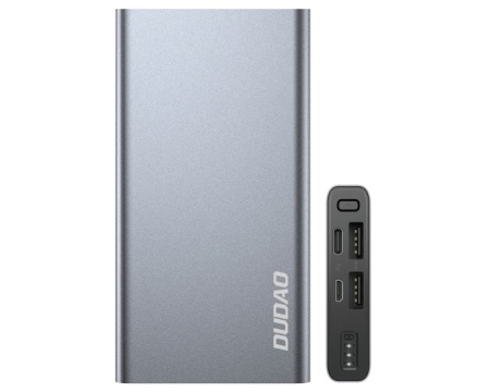 Akupank10000mAh Dudao Metal silver