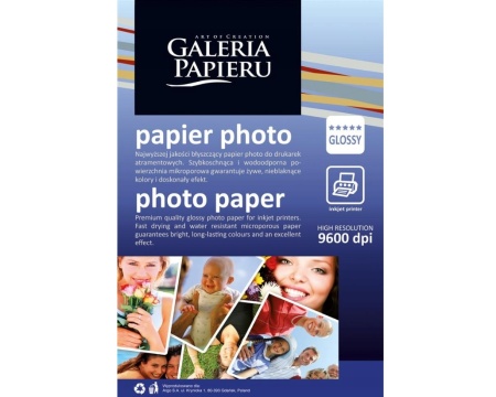 Fotopaber 10x15cm 240g gloss 50tk