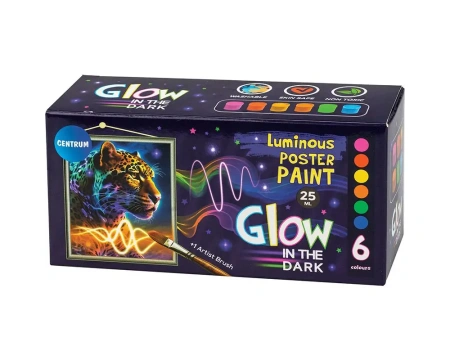 Helendavad guaššvärvid, 6tk