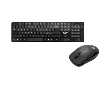 Klaviatuur+hiir MSI RF1430 ENG juhtmevaba- must