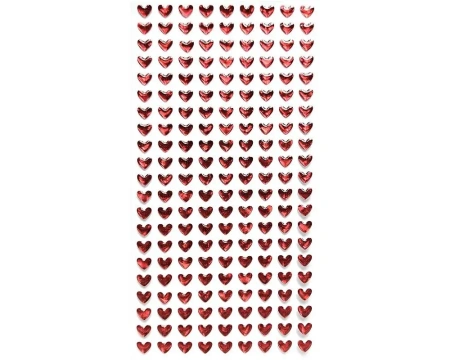 Kleeppildid punased südamed 189tk