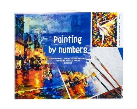 Maalimine numbrite järgi 40x50cm SEGU