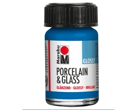 Portselani-ja klaasivärv Marabu 15ml, sinine