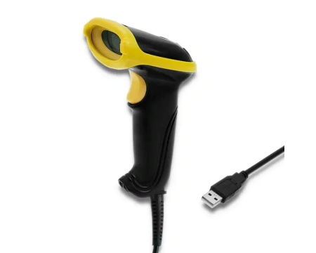 Qoltec ribakoodilugeja 1D 2D USB KIT