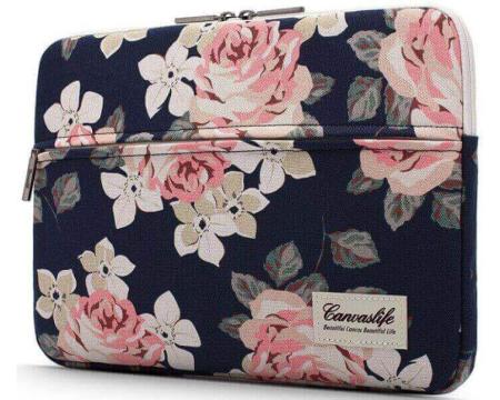 Kott sleeve  Navy Rose 13-14''