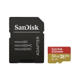 Mälukaart 32GB Sandisk Extreme 4K U3