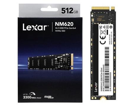 SSD 512GB Lexar NM620 NVMe