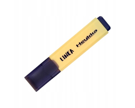 Tekstimarker Heykka, 1-5mm pastellkollane
