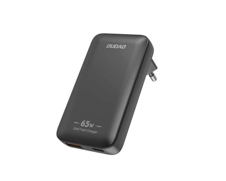 Toalaadija USB-A/USB-C GaN 65W Dudao