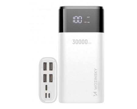 Akupank 30000mAh Wozin LCD, 6xUSB, 