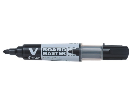 Valgetahvli marker Pilot V-BOARD MASTER, must