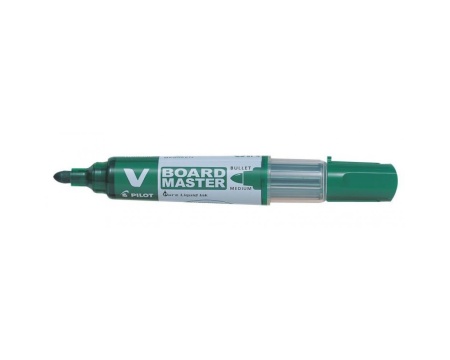 Valgetahvli marker Pilot V-BOARD MASTER, roheline