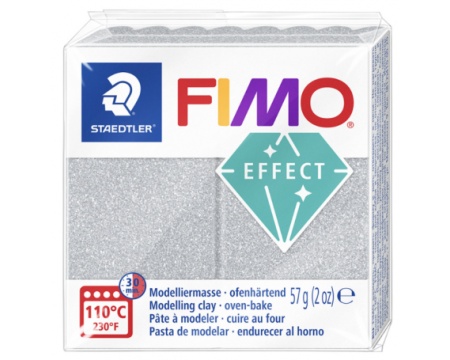 Voolimissavi Fimo Effect hõbe glitter