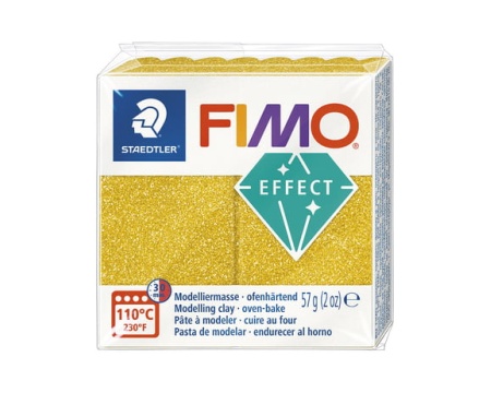 Voolimissavi Fimo Effect kuldne glitter